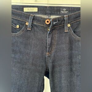 AG Adriano Goldschmied Deep Blue Skinny Pants